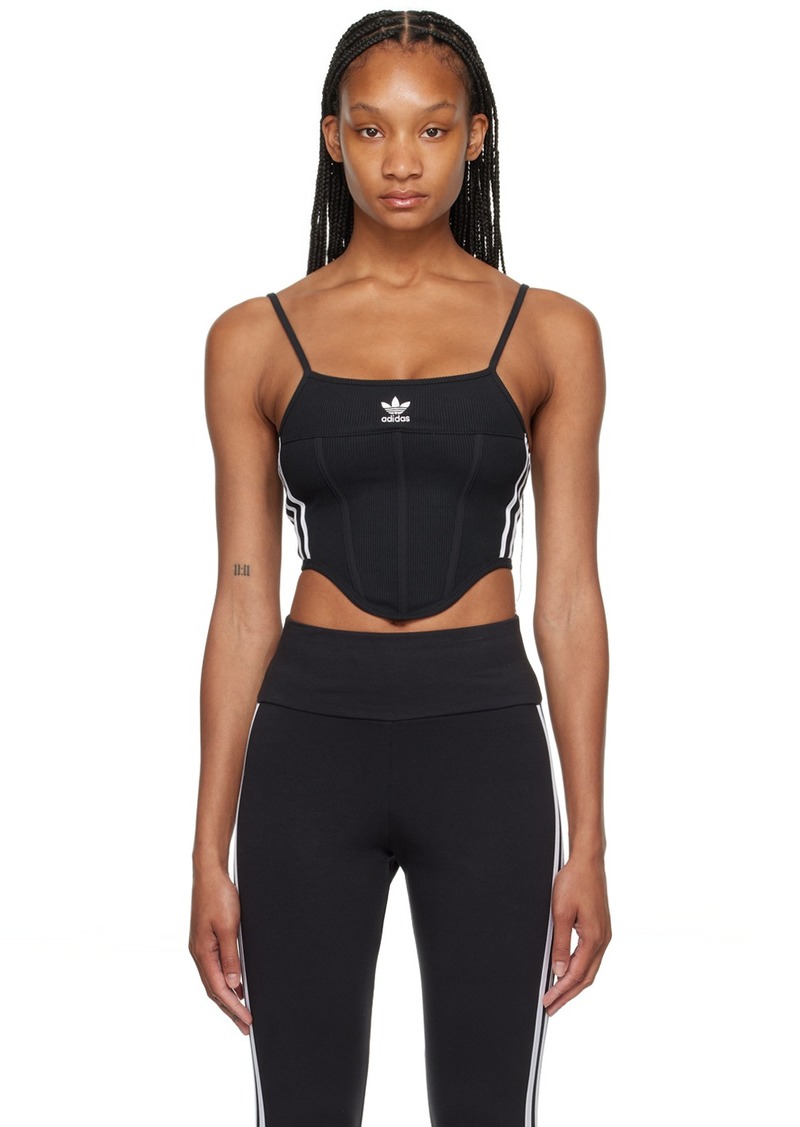 adidas Originals Black Adicolor 3-Stripes Camisole