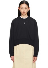 adidas Originals Black Adicolor Essentials Sweatshirt