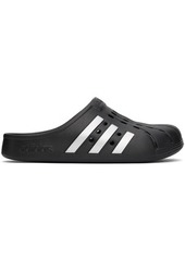 adidas Originals Black Adilette Clog Sandals
