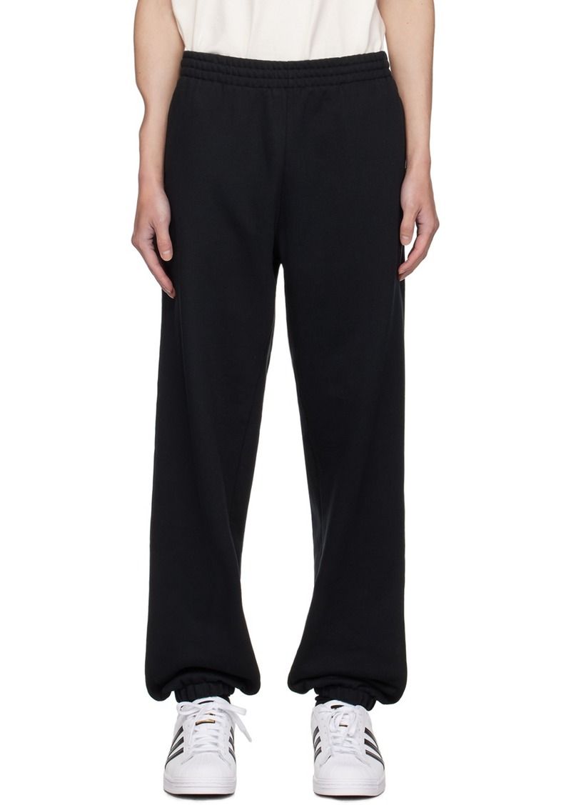 adidas Originals Black Field Issue Essentials Sweatpants