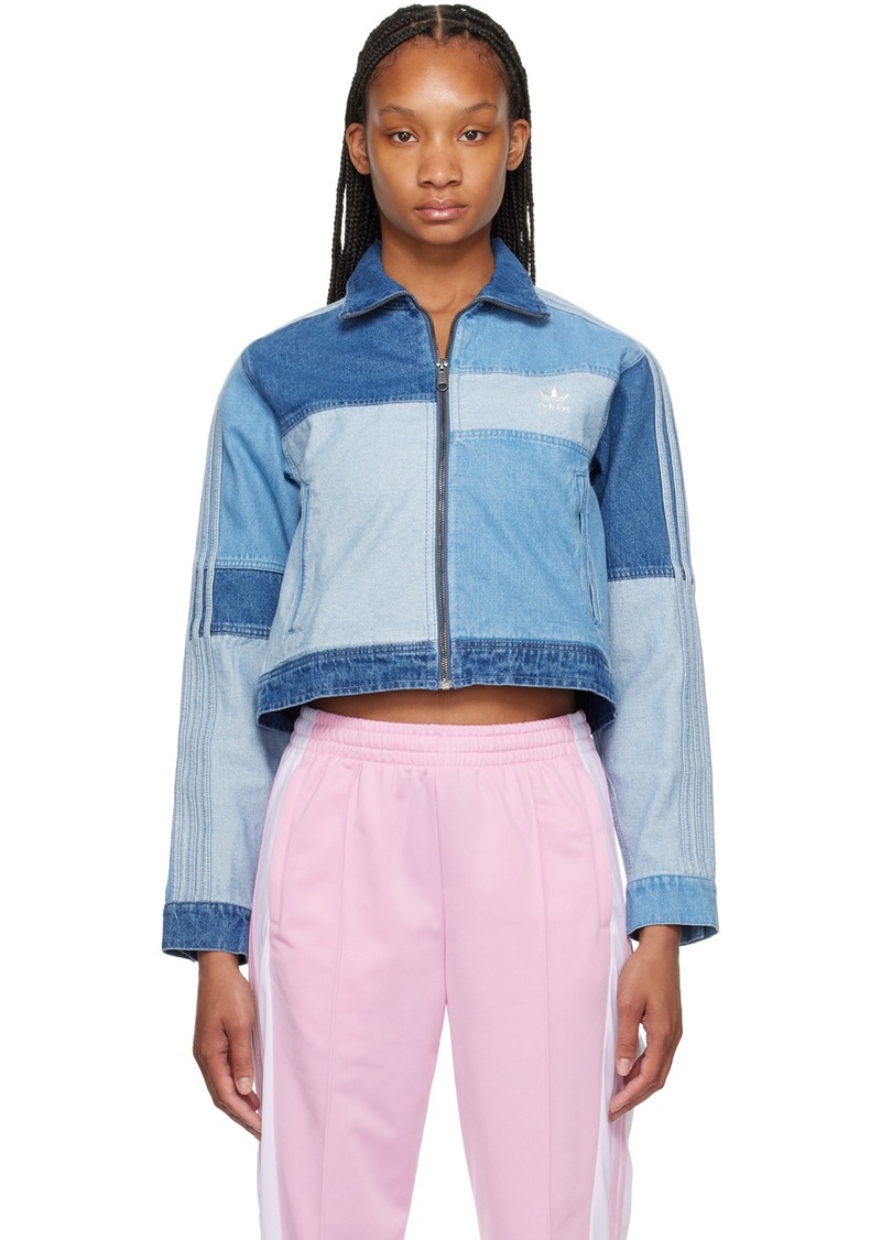 adidas Originals Blue KSENIASCHNAIDER Edition Denim Jacket