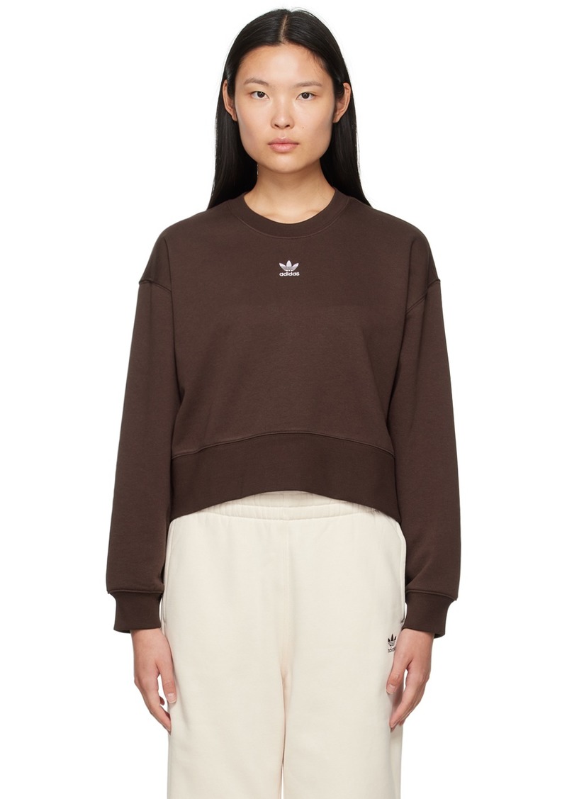 adidas Originals Brown Adicolor Essentials Sweatshirt