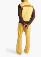adidas Originals - Striped tech-jersey track pants - Yellow - XL