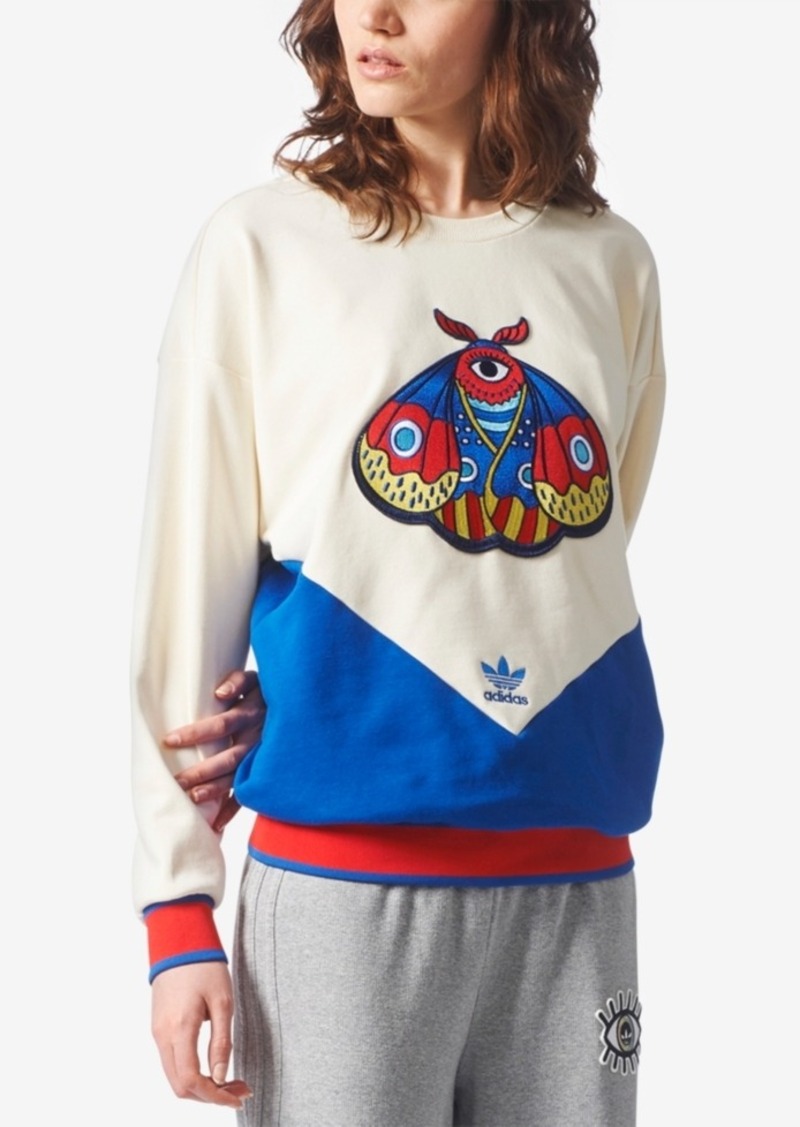 País de origen eterno Productos lácteos Adidas adidas Originals Embellished Arts Sweatshirt | Tops