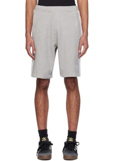 adidas Originals Gray 3-Stripes Shorts