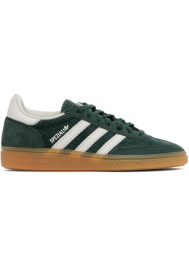 adidas Originals Green & White Handball Spezial Sneakers