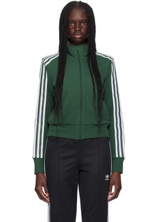 adidas Originals Green Embroidered Turtleneck