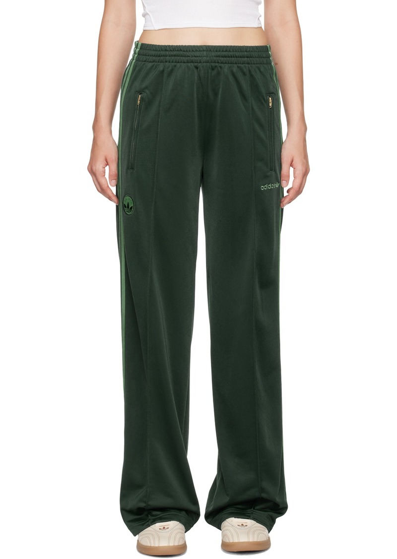 adidas Originals Green Firebird Badge Track Pants