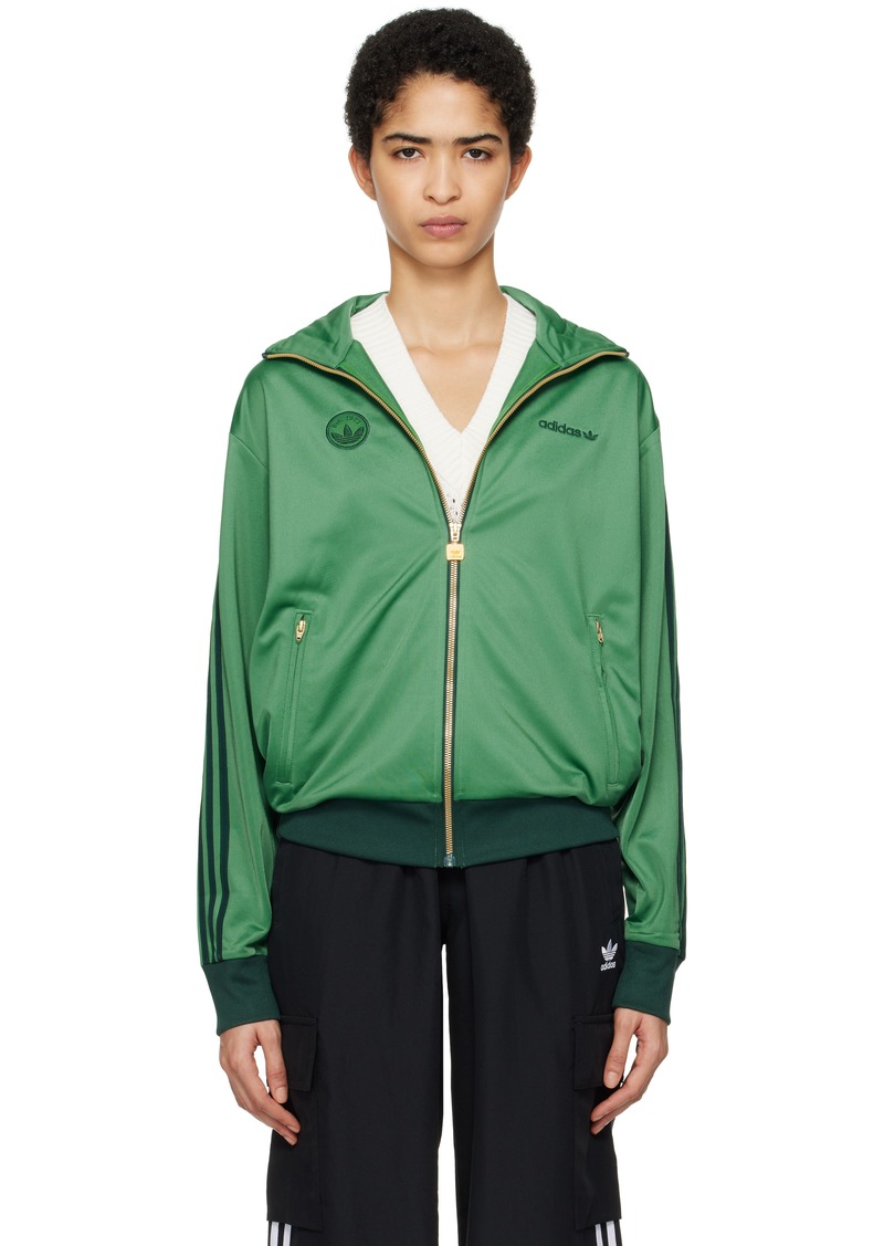 adidas Originals Green Firebird Track Jacket