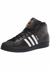 adidas Originals Men's Pro Model Sneaker Black//Gold Foil