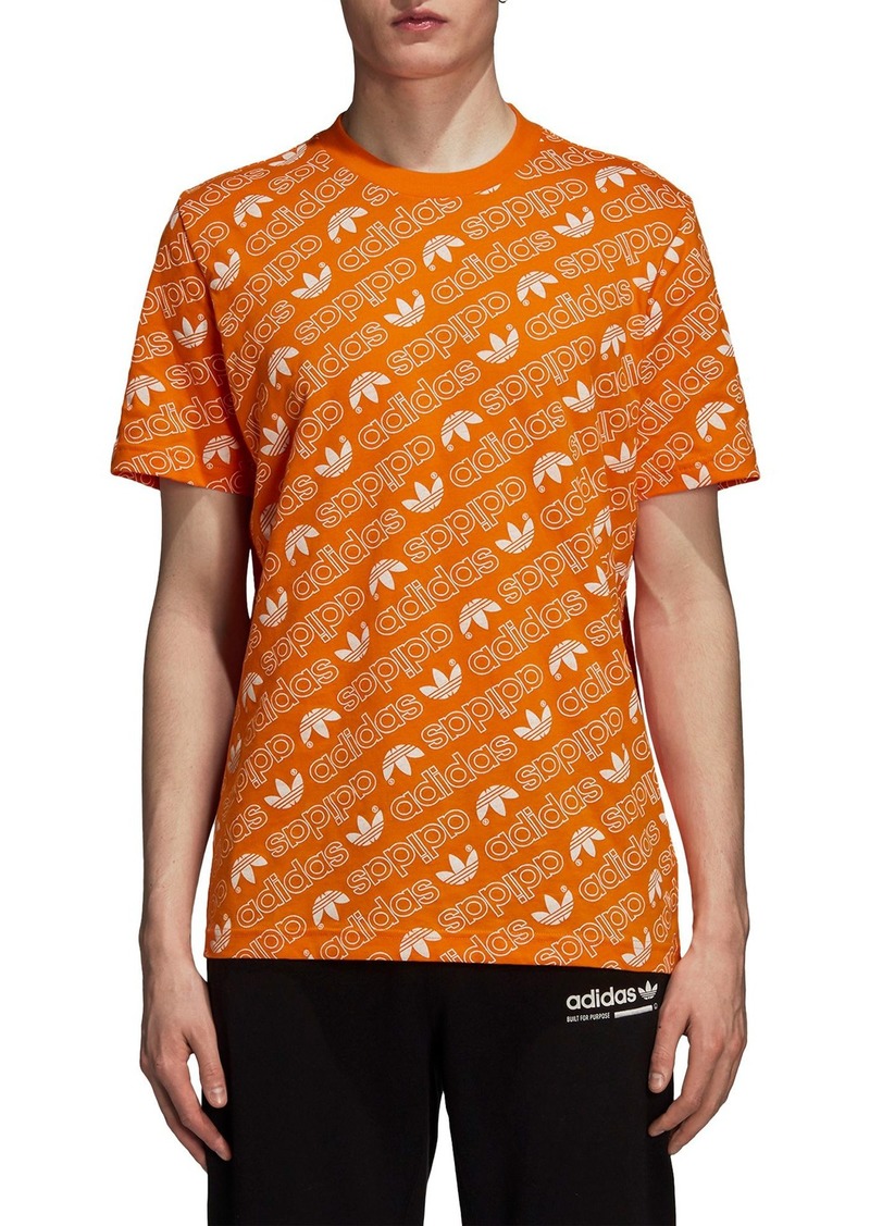 adidas all over print t shirt