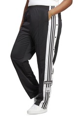 adidas Originals Plus Size Adibreak 3-Stripes Snap-Leg Joggers - Black