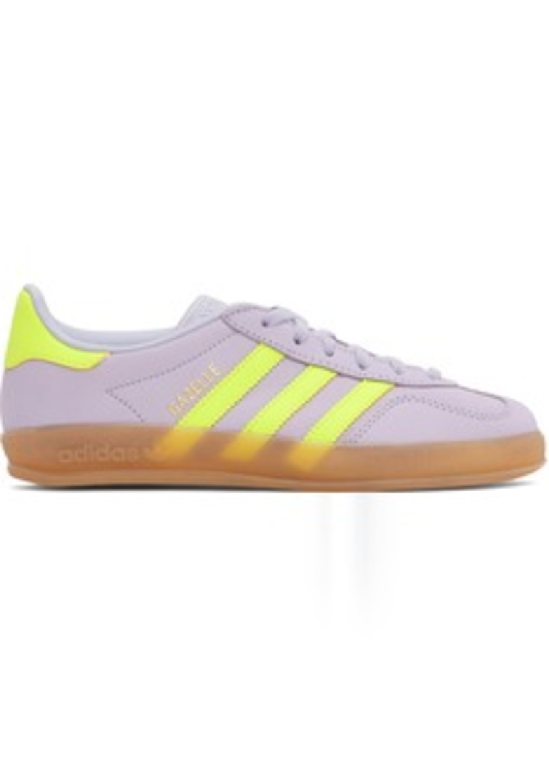 adidas Originals Purple & Green Gazelle Indoor Sneakers