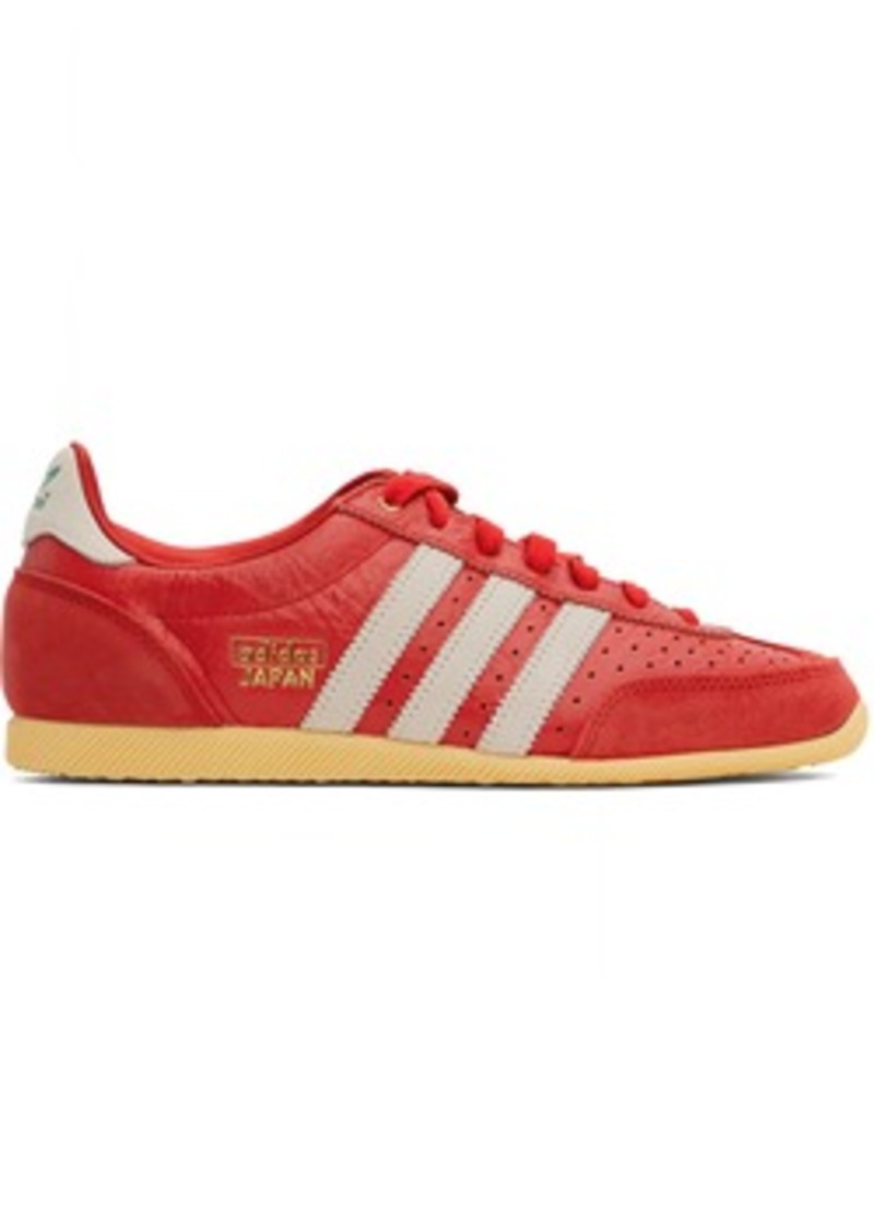 adidas Originals Red & White 'Japan' Sneakers