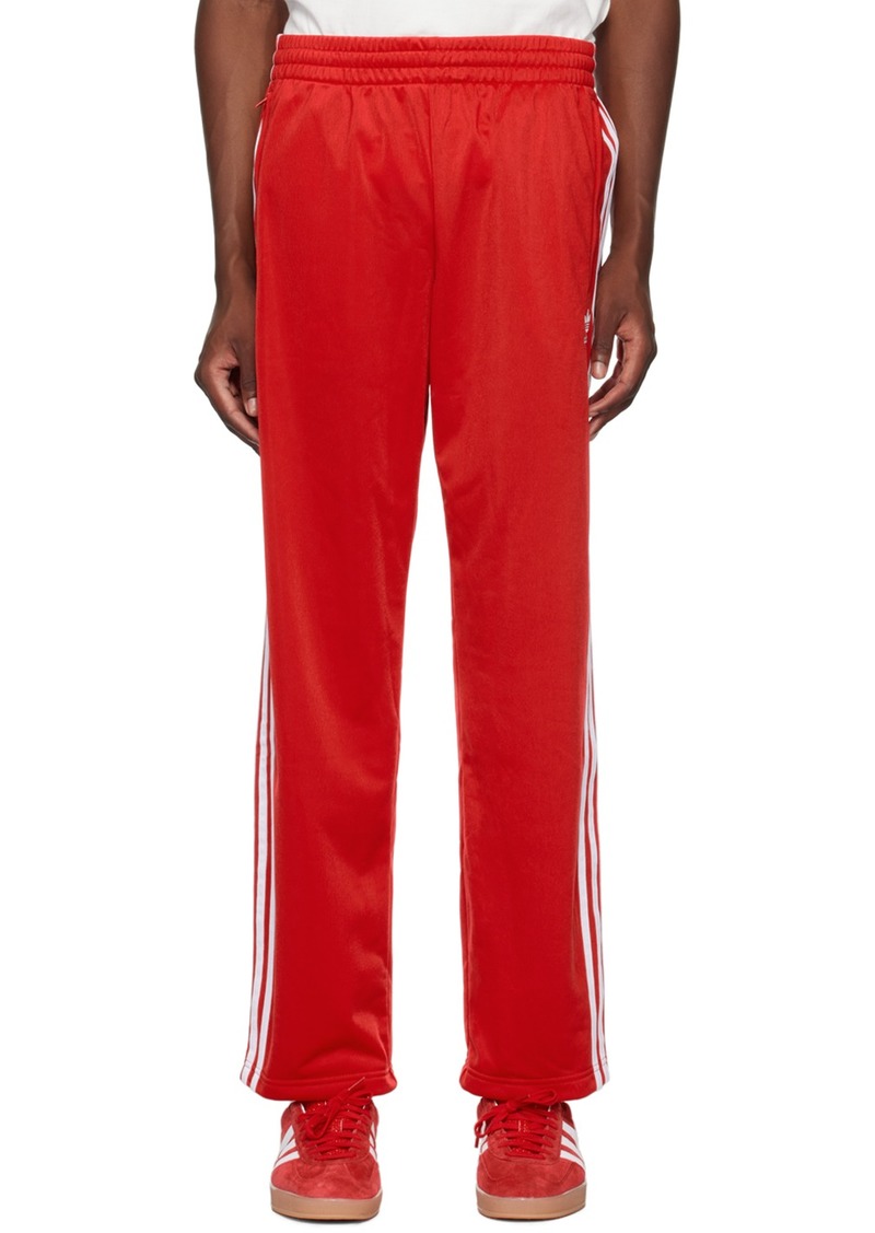 adidas Originals Red Adicolor Classics Firebird Sweatpants