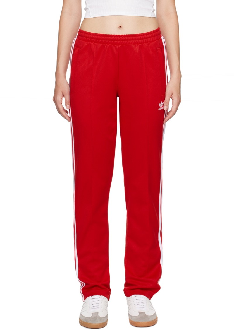 adidas Originals Red Adicolor SST Track Pants