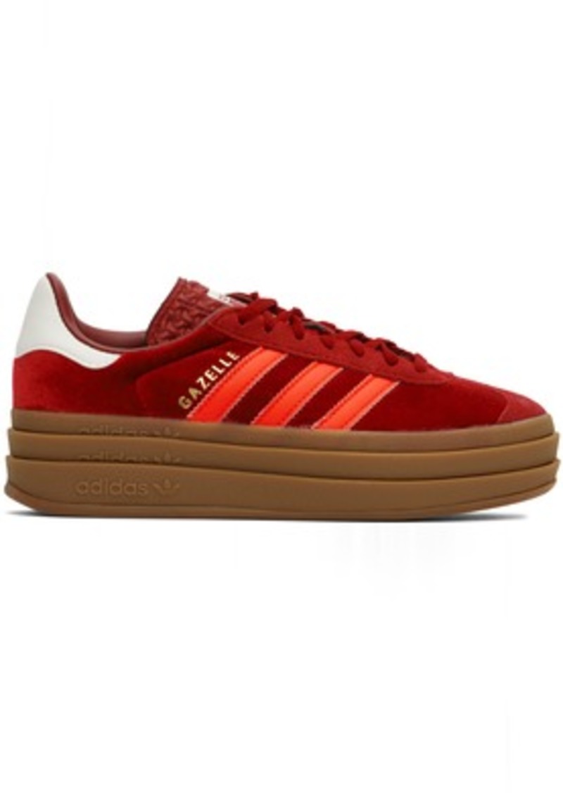 adidas Originals Red Gazelle Bold Sneakers