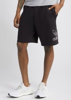 adidas Originals Trefoil Embroidered Sweat Shorts