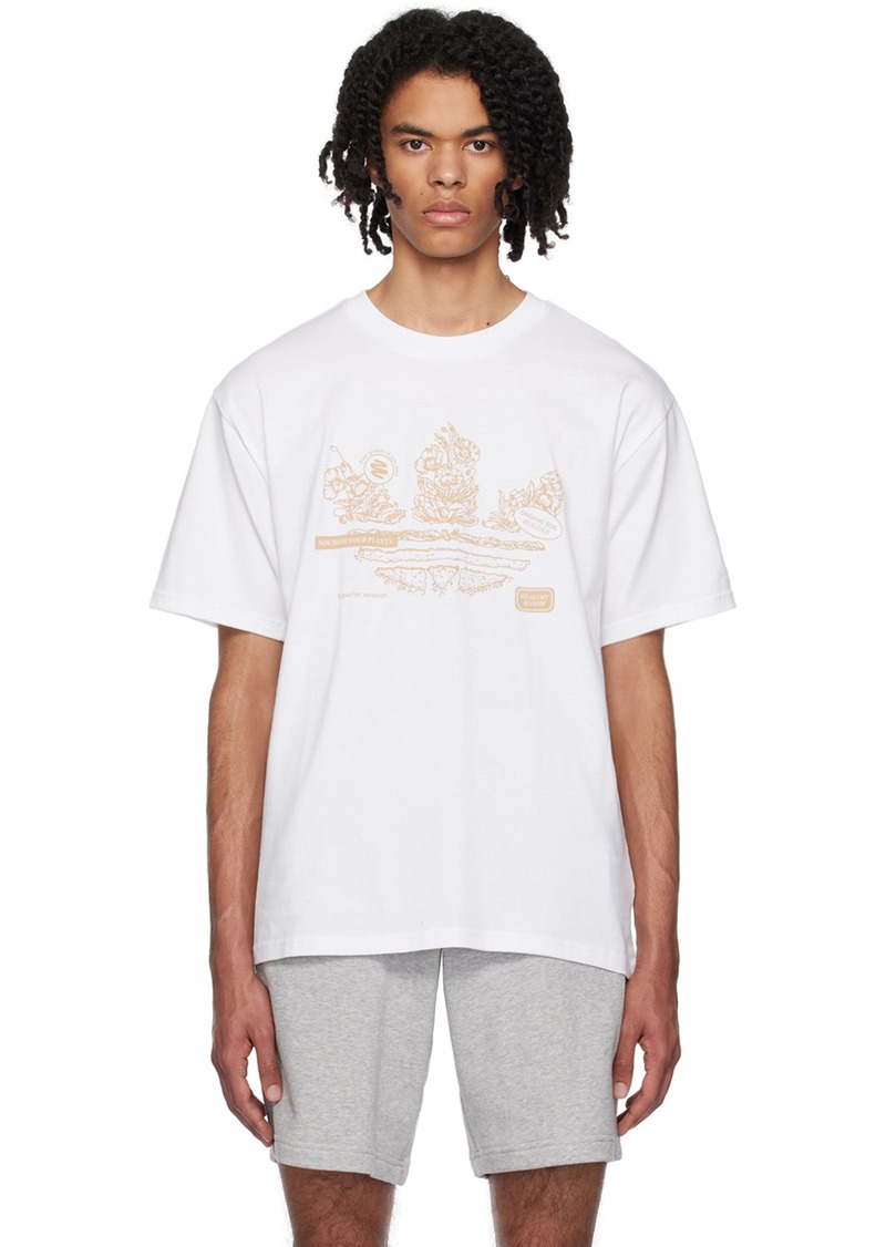 adidas Originals White Graphic T-Shirt