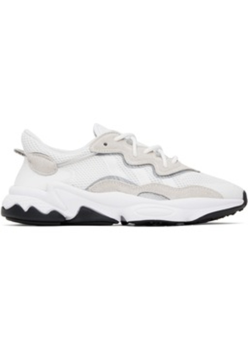 adidas Originals White Ozweego Sneakers