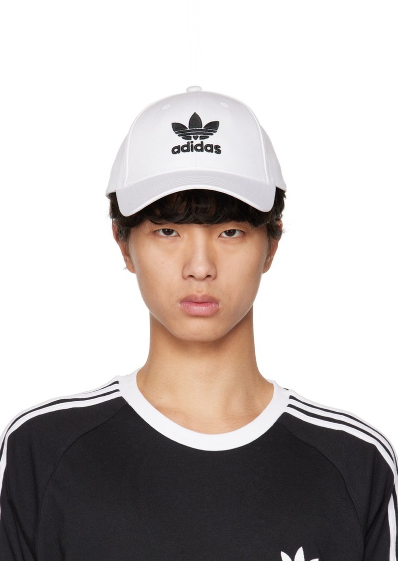 adidas Originals White Trefoil Cap