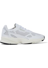 Adidas Originals Woman Falcon Alluxe Perforated Leather Sneakers White