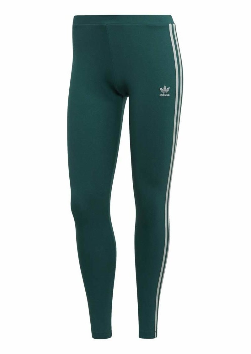 green addidas leggings