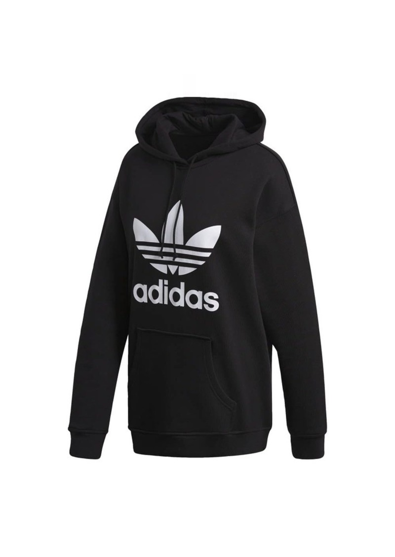 adidas Originals womens Adicolor Trefoil Hoodie