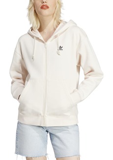 adidas Originals womens Essentials Full-Zip Oversized Boyfriend Hoodie