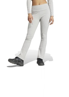 adidas Originals Women's Essentials Ribbed Flared Pants  Grey Heather