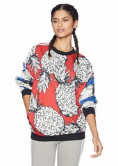 adidas Originals Women's Farm Boyfriend Sweater multi 2XS