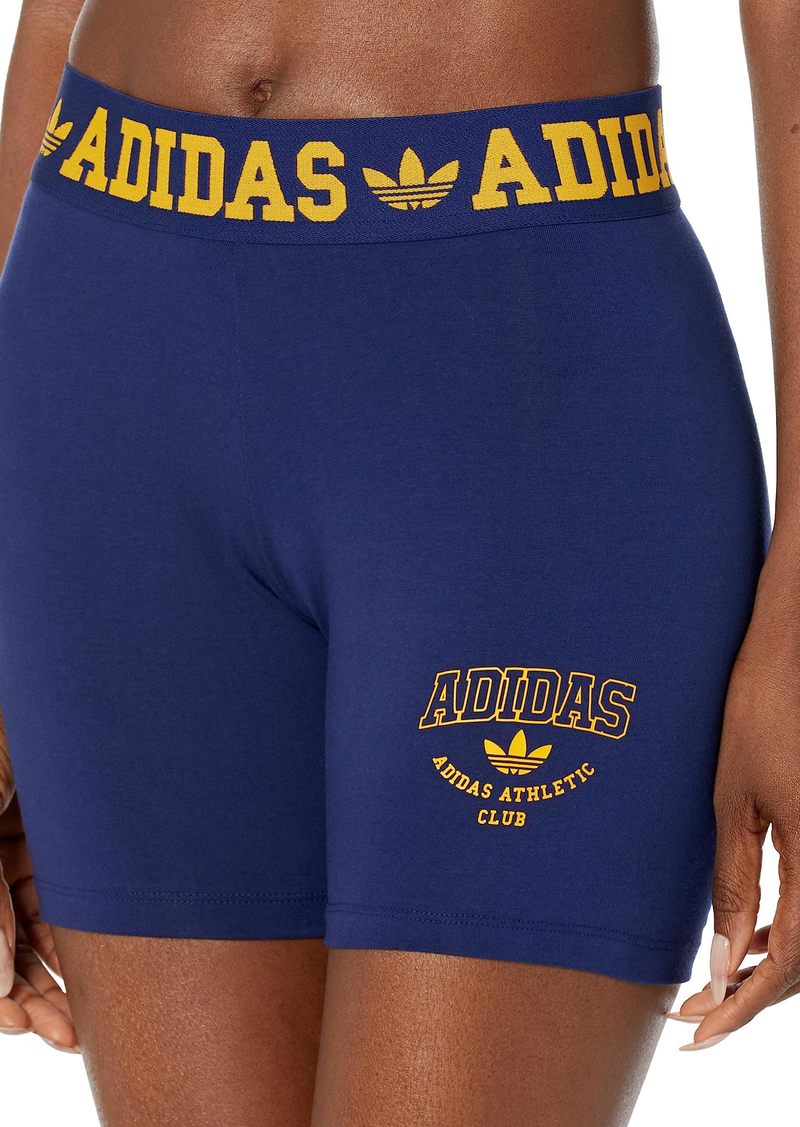 adidas Originals Women's Logo Waistband Booty Short