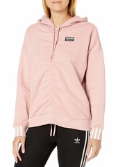 adidas Originals Women's Rouged Hooded Sweatshirt pink spirit