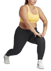 adidas Plus Size High-Rise Full-Length Leggings - Black