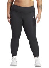 adidas Plus Size High-Rise Full-Length Leggings - Black