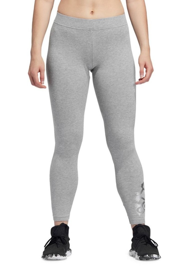 adidas leggings with logo on ankle