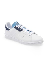 adidas Stan Smith Low Top Sneaker in White/Blue/Blue at Nordstrom