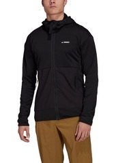 adidas Terrex Tech Fleece Light Hooded Hiking Jacket