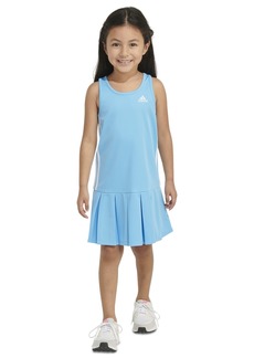 adidas Toddler & Little Girls Sleeveless Tank Top Tennis Dress - Semi Blue Burst