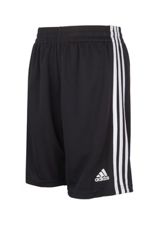 adidas Toddler and Little Boys Classic 3-Stripes Shorts - Black