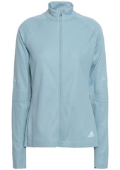 Adidas Woman Tech-jersey Track Jacket Light Blue