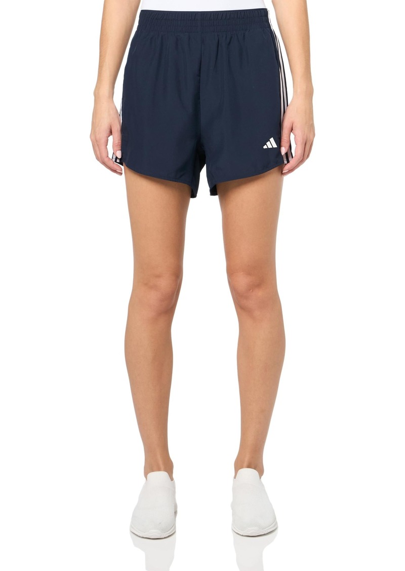 adidas Women's 3-Stripes High-Rise Training Shorts