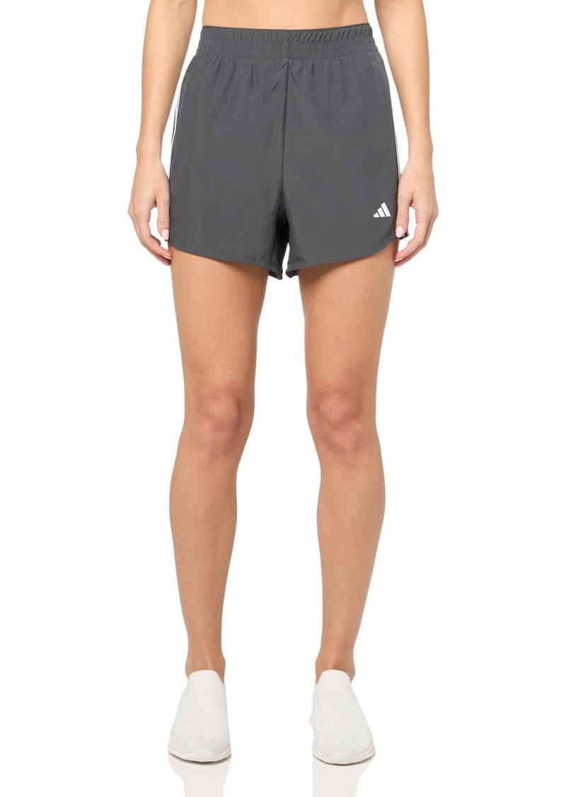 adidas Women's 3-Stripes High-Rise Training Shorts