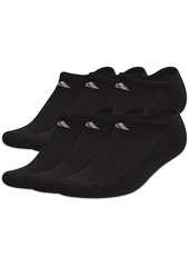 Adidas Women's 6-Pk. Athletic Cushioned No-Show Socks - Black/aluminum
