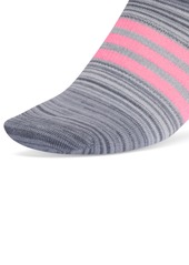 adidas Women's 6-Pk. Superlite Ombre 2.0 No Show Socks - Medium Grey