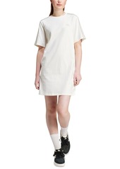 adidas Women's Active Essentials 3-Stripes Single Jersey Boyfriend Tee Dress - Off White