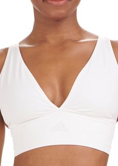 AdidasWomensMicro-stretch Lounge Bra—seamless Comfort & Support