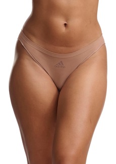 adidas Intimates Women's Active Seamless Low Rise Bikini Underwear 4A1H73 - Toasted Al