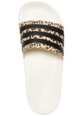 adidas Women's Adilette Shower Slide Sandals from Finish Line - Off White, Core Black