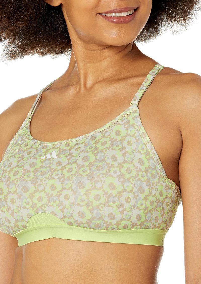 adidas Women's Aeroreact Training Light Support Bra  Medium A-C